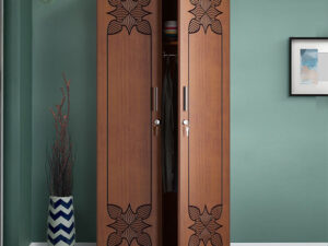 Regal Butterfly Wooden Almirah / Cupboard – CBH-367-3-1-20