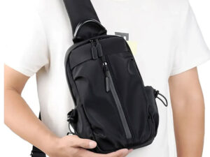 Crossbody Single Shoulder Black Bag by Fashion