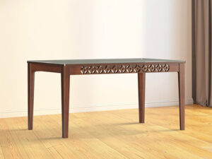 Regal Dining Table – PANAM Wooden Dining Table I TDH‑344‑3‑1‑20