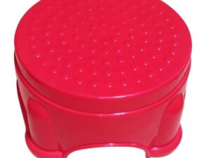 Pacific Round Stool Medium – Red