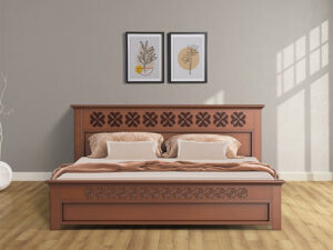 Regal WOODEN BED- FLORIDA BDH-371-3-1-20 (King Bed)