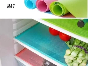 3 Pcs Washable Refrigerator Mat Waterproof Fridge Mate Drawer Mat