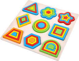Rainbow Shape Puzzles | Colorful Educational Puzzle Set for Kids