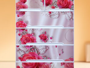 Supreme Wardrobe (Double-5D) Rose Marble-TEL