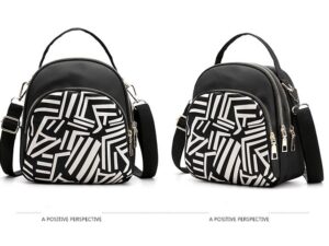 Oxford Cloth Mini 3D Printing Backpack 2022 Women's Fashion Waterproof Bags for Teen Multifunction Wear-Resistant Travel Bag Mochila – Size 24cm x 20cm x 14cm, Girls Stylish Cute Look Women