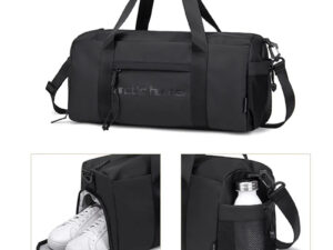 18-Inch Travel Gym & Sports Duffel Bag – Arctic Hunter Tough Men Series Waterproof Anti-Theft Gym Bag