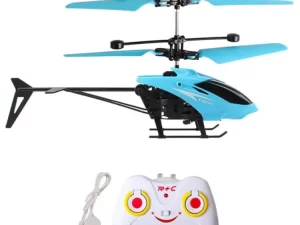 Remote Control Sensor Helicopter Toy | Infrared Induction | Rechargeable Battery | Shockproof Design | Fun & Safe Indoor Flying