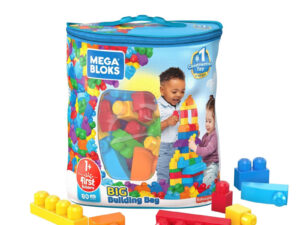 Mega Blocks 80 Pcs Bag Set | Creative Building Blocks for Kids