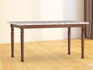 Dining Table- EDESSA TDH-341-3-1-20 (6 Seater)