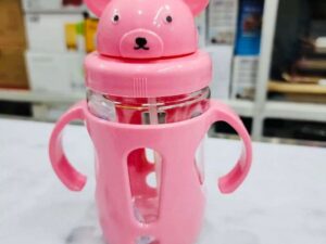 Baby Water Bottle – Food Grade Plastic Mum Pot with Double Handle