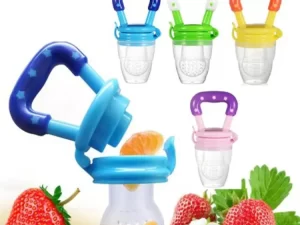Baby Fruit Chusni Feeder – Silicone Food Bite Pacifier | Teether Nipple Bottle