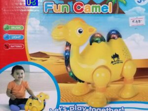 Camel Funny Bump & Go Toy – With Light & Music