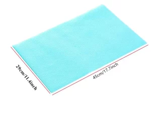 4 Pcs Refrigerator Pads – Antifouling Washable Shelf Mats