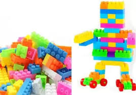 Play & Learn Building Blocks – 72 Pcs Construction Set for Kids