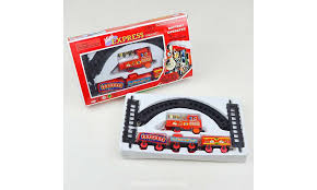 Mini Plastic Train Set – Mini Express Train Set for Kids (1 Battery Operated Train Set)