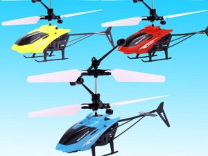 Sensor Helicopter Fly Kid Toy | LED Flashing Lights | Baby Toy | Infrared Induction Helicopter
