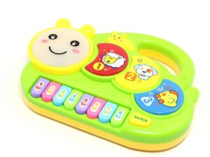 Music Elf Drum Keyboard Piano | Lights, Music & Animal Sounds for Kids