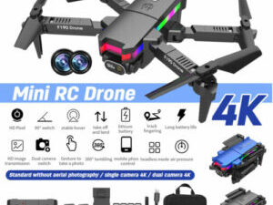 ZFR F190 Drone | 4K Dual Camera | WiFi FPV | Foldable RC Quadcopter | Beginner-Friendly