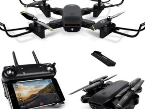 DM107s Pro Drone | Dual HD Camera | Foldable RC Quadcopter | Easy-Fly Smart Modes