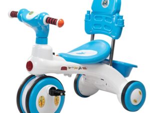 Rock Rider with Backrest – 3Y+ KD (Blue) | Safe, Strong & Fun Rocking Toy for Toddlers