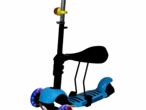 Fun Scooty With Seat – Blue & Black