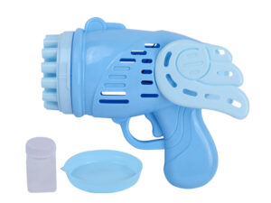 Bubble Gun for Kids – Automatic 12-Hole Bubble Blower with Light | Fun Outdoor Bubble Maker Toy