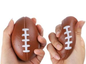 Rugby Punch Ball Toy – 17 × 8 cm (DRNT-LOC) | Soft, Safe & Fun Sports Toy for Kids