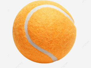 Tennis Ball – Orange (1 Pc) – DRNT-LOC | Soft, Durable & Perfect for Kids’ Sports Play