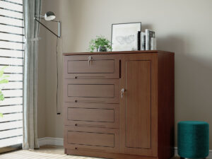 Regal Legacy Wooden Wardrobe Antique