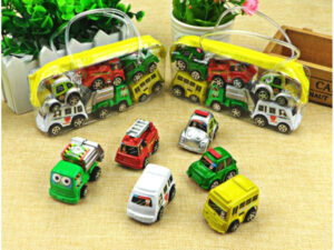 6pcs Mini Pullback Car Toy Set for Kids