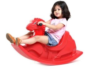 Blow Winner Horse – Red | Safe, Cute & Fun Rocking Toy for Toddlers