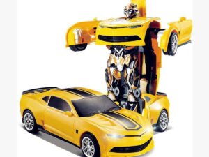 Transformation Battery Operated Robot Car | 2-in-1 Transforming Toy | Lights & Action | Easy Control | Perfect for Kids Fun