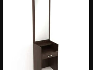 Single Laminated Wood Dressing Table for Girls