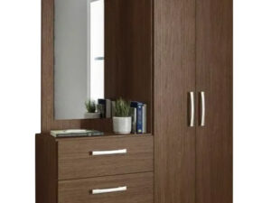 Stylish Almirah with Dressing Table Vanity Dresser and Cupboard - Vintage Choice