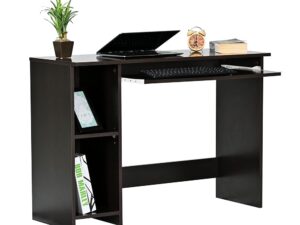 Engineered Wood Study Table | Computer Table | Office Desk Table with Keyboard Tray