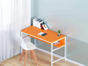 Exceptional Quality Metal Body Kids Reading, Study, and Writing Table with Integrated Bookcase Shelf