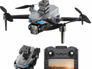 BIG [Remote Display] G.P.S Professional Drone | 4K Camera FPV | Brushless Motor | Obstacle Avoidance | Foldable Screen RC Quadcopter (8GB Memory + Card Reader Free)