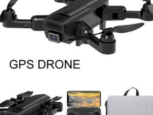 G.P.S Drone ZD6 WiFi 6K Dual Camera | Foldable Pocket Mini Size | G.P.S Tracked Quadcopter | App-Controlled Drone