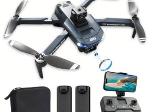 G.P.S Drone WiFi 6K Dual Camera | Foldable Pocket Mini Size | G.P.S Tracked Quadcopter | App-Controlled Drone
