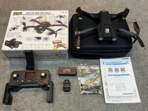 G.P.S Drone | WiFi | 6K Dual Camera | Foldable Pocket Mini Size | G.P.S Tracked | App-Controlled Quadcopter