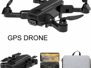 G.P.S Brushless Motor Drone PRO | WiFi 6K Dual Camera | Foldable Pocket Mini Size | Tracked Quadcopter | App-Controlled Drone