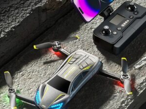 FLYING CAR DRONE | 360° Obstacle Avoidance | Automatic Follow | 4K Camera | Brushless Motor | Aerial Photography RC Quadcopter