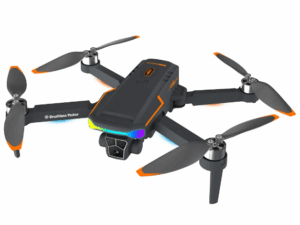 2025 Drone Obstacle Avoidance | 4K Optical Flow | Headless Mode | Gesture Control | 50X Video Zoom | Smart Follow | Helipad Mat Included (DH)