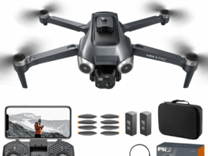 Professional G.P.S RC Quadcopter Drone | 4K Dual Cameras | Optical Flow Positioning | Long Battery Life | WiFi FPV Live View | Smooth Aerial Photography