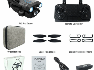 Pro UAV Drone with 4K Camera | Folding Aerial Photography Drone | Brushless Motor | Mobile Phone Control | Multiple Flight Modes | 360° Obstacle Avoidance | RC Quadcopter | Headless Mode