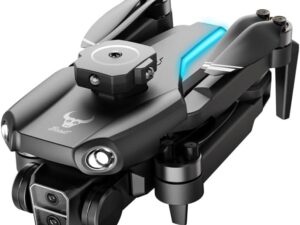 Drone Three-Axis Flow Positioning Drone | Brushless Motor | Folding 4K Dual Camera | Four-Sided Obstacle Avoidance | Black