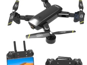 New Dual Cameras Wide-Angle RC Drone | Optical Flow Stability | Altitude Hold Mode | Foldable Design | Smooth Aerial Fun