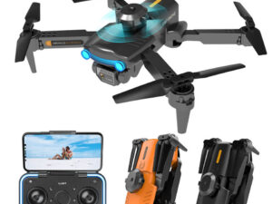 Drone with 4K Dual Camera | WiFi FPV | One Button Control | Obstacle Avoidance | Smart Follow | 360° Flight | Quadcopter RC Helicopter