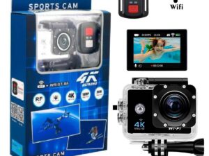 H9 Ultra 4K Sports Action Camera Kit | 30M Waterproof | Built-in WiFi | Remote Control | Perfect for Adventure & Outdoor Sports