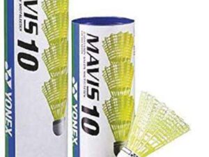 Yonex Shuttle – Mavis 10 (Yellow) – 6 Pieces | High-Performance Nylon Shuttlecocks | Citizen Sports